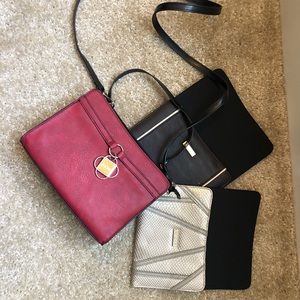 Miche leather bag with 2 additional covers